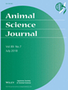 ANIMAL SCIENCE JOURNAL杂志封面